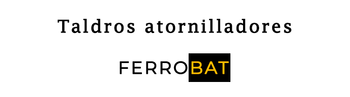 Taladros atornilladores a batería FerroBat