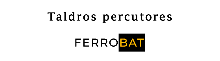 Taladros percutores a batería FerroBat